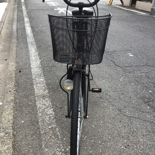 中古　難あり。SHIMANO6変速　黒の画像