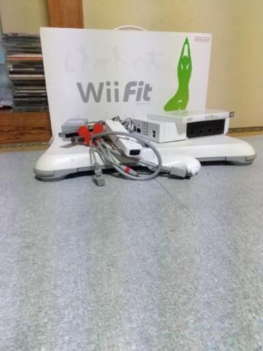 wii　本体　wiifitセット