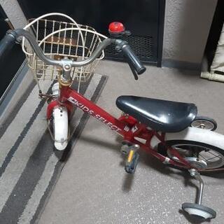 子供自転車　12インチ　補助輪付