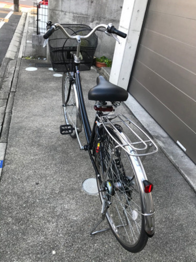 シティサイクル　26型　E.Xブラック　自転車　ブリジストン