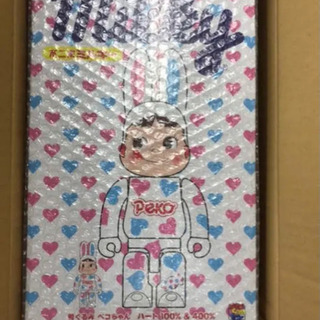 BE@RBRICK ベアブリック 着ぐるみ ペコちゃん ハート 2体セット MEDICOM TOY（メディコム・トイ） BE@RBRICK 着ぐるみ ペコちゃん