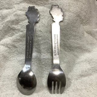 ミニー　カトラリー　スプーンフォークセットの画像