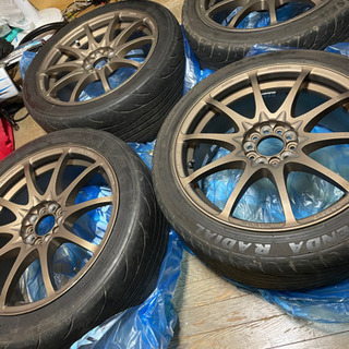 RAYS レイズ CE28NF 鍛造 FORGED　17インチ 7.5J +50 PCD 100 5H ホイール 4本の画像