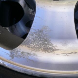  スタッドレスタイヤ 215/80Ｒ15 純正アルミセット デリカスペースギア ハンコック 4本セットの画像