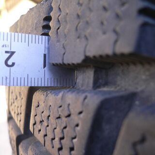  スタッドレスタイヤ 215/80Ｒ15 純正アルミセット デリカスペースギア ハンコック 4本セットの画像