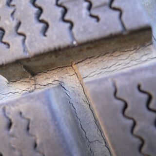  スタッドレスタイヤ 215/80Ｒ15 純正アルミセット デリカスペースギア ハンコック 4本セットの画像