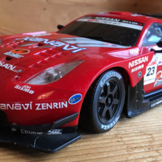 【値下げ】フェアレディZ レッド色 ラジコン車体ジャンク品