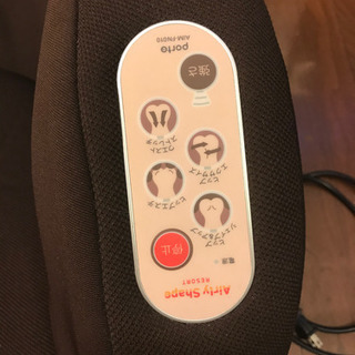 ツカモトエイム　Airly Shape　エアリーシェイプ　AIM-FN010　茶　ダークブラウン　マッサージ　チェア　骨盤ケアの画像