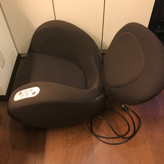 ツカモトエイム　Airly Shape　エアリーシェイプ　AIM-FN010　茶　ダークブラウン　マッサージ　チェア　骨盤ケアの画像