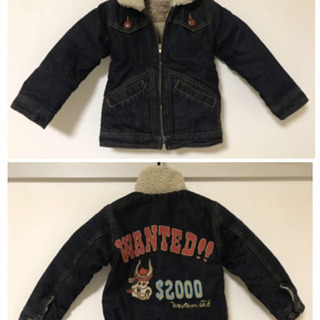 e.a.B espiegle polissonエーアーベー デニムボアジャケットの画像