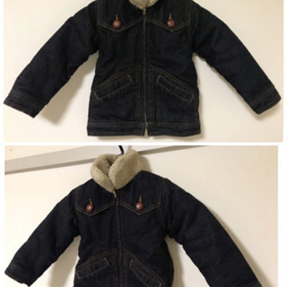 e.a.B espiegle polissonエーアーベー デニムボアジャケットの画像