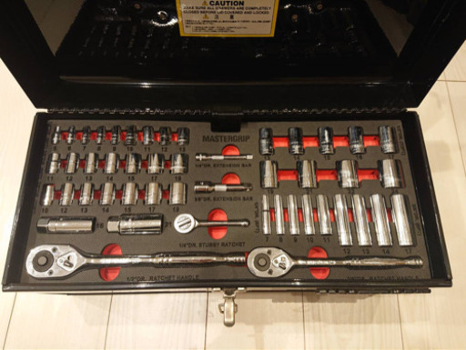 Mastergrip 工具セット ツールボックス 129P