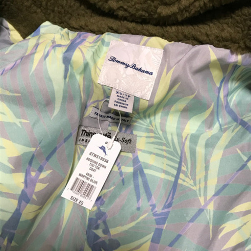 【新品】Tommy Bahama (トミーバハマ)ボアコート