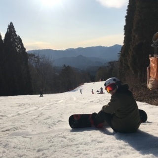 一緒にスノーボード行きましょう🏂
