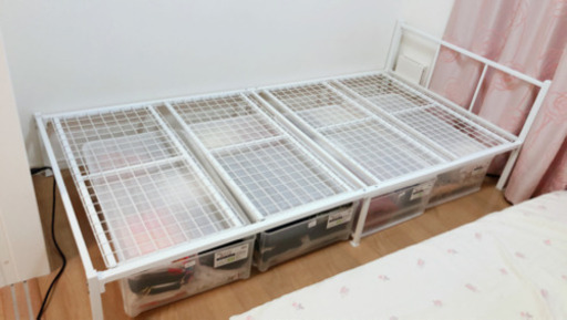 ✩寝具3点セット  シングルベッド     白  ホワイト