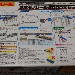 プラレール　湘南モノレール5000系セット【新品】の画像