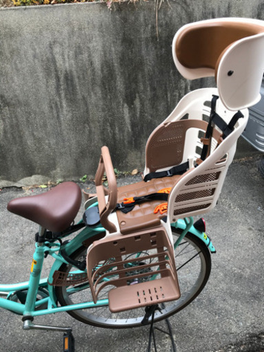 【美品】子供乗せ自転車　26インチ　防犯登録解除済み