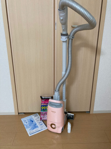パナソニック　掃除機　紙パック式