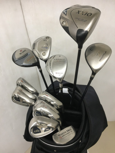 【豪華セット！】◆XXIO ゼクシオ◆ゴルフクラブ 13本セット＋Taylor Made キャディバッグ＋レインウェア等付属品多数付き