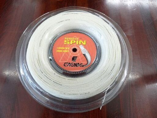▶EAGNAS 硬式テニス ガット PERFECT SPIN 1.30mm/16G テニス ガット ペイペイ対応 札幌市西区西野