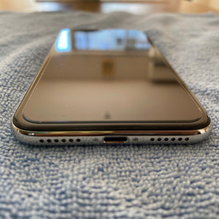 【値下げ 】iPhone X  256GB SIMフリー　シルバー　バッテリー83%の画像
