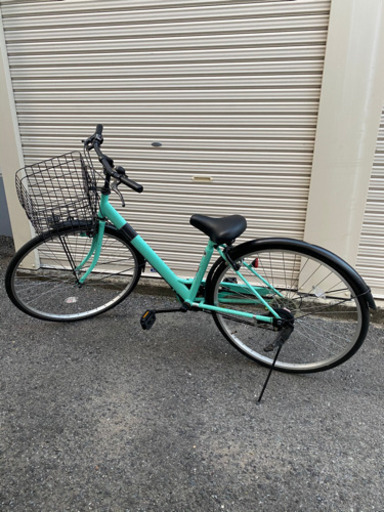 27インチ　自転車　ミント