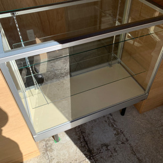 タテヤマ ショーケース 幅120 奥行45 高さ93cm 業務用ガラスケース