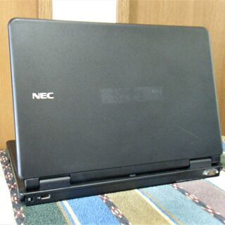 🔴格安品/15.6型液晶♪/点検整備清掃済み😊/Microsoft Office📒✎/ デュアルコアCPU/HDD250GB/メモリ3GB♪/DVD📀/HDMI📺/すぐ繋がるWi-Fi📶/すぐに使えるWindows10♪/マウスとマウスパッド(おまけ)/NEC VersaPro No.10102の画像