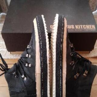 本革 レザー D'IVERSUS KITCHEN トレッキング スニーカー　新品の画像