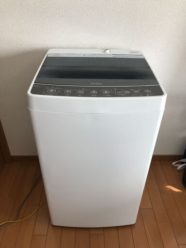 【2018年】 4.5kg ハイアール Haier JW-C45A 2018年製 全自動 洗濯機