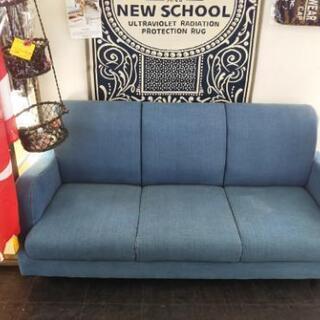 初売り❗️新品未使用アウトレット❗️デニムソファー