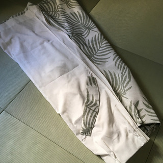 ニトリカーテン　レース付き　2枚組　幅100cm 長さ130cm