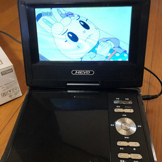 ポータブルDVDプレーヤー　中古