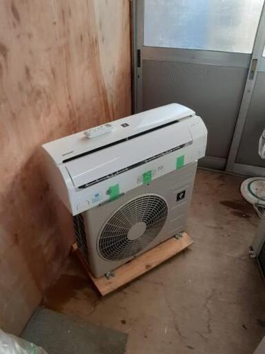 【工事無料】SHARP 2.2kgエアコン AY-J22S-W 2019年製