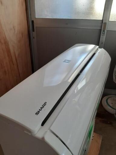 【工事無料】SHARP 2.2kgエアコン AY-J22S-W 2019年製