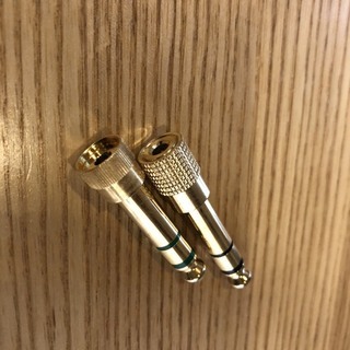 マイク/ヘッドフォン用XLR変換アダプタ（２個）