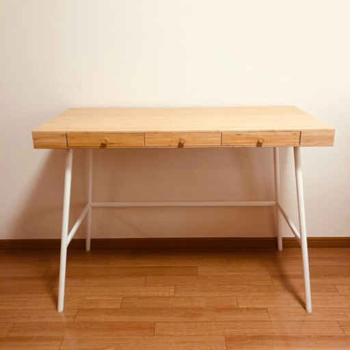 IKEAおしゃれPCデスク【美品】