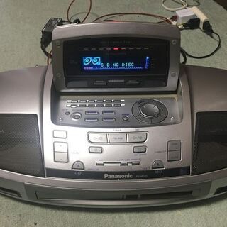 パナソニック　MD CD プレイヤー