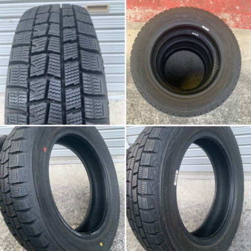 155/65R14 4本セット 2018年製造 スタッドレス　ダンロップ