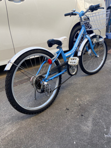 子供用自転車22インチ美品！6段変速