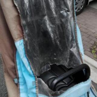 子供乗せ自転車　後ろのカバー