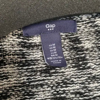 GAP カーディガン グレーの画像