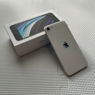 美品iPhone SE 第2世代 ホワイト 128 GB SIMフリー 極美品iPhone