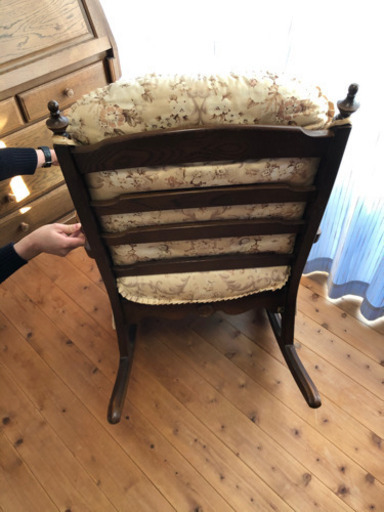 飛騨産業　キツツキマーク　飛騨家具　ロッキングチェアー