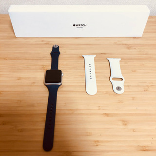Apple Watch series 3 38mm 細バンド付き...