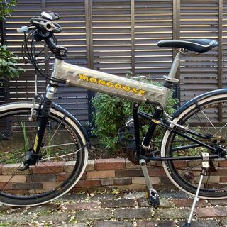 折りたたみ式マウンテンバイク　MONGOOSE　２６インチ　ロー...