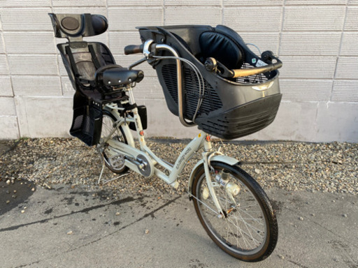 ☆三人乗り自転車☆大人＋子供2人☆OGKバスケット&ブリヂストンリアシート☆LEDライト☆