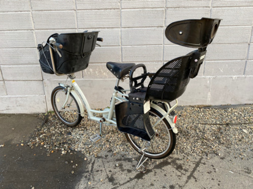 ☆三人乗り自転車☆大人＋子供2人☆OGKバスケット&ブリヂストンリアシート☆LEDライト☆