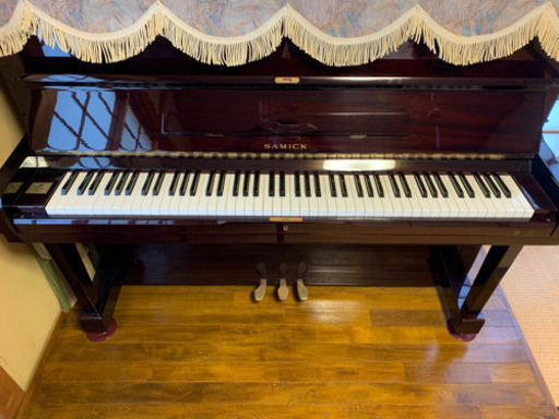 アップライトピアノ SAMICK製 SU-121 美品