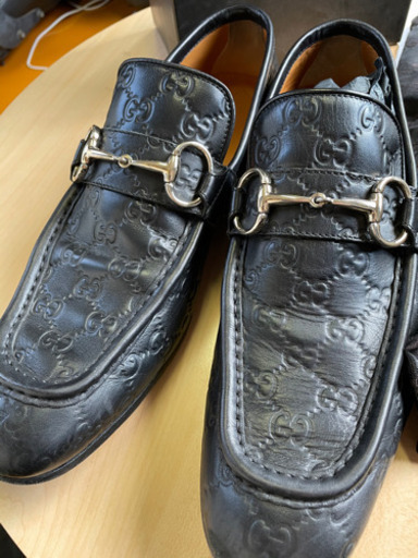 グッチ　ローファー　革靴